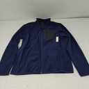 Amazon Essentials Men's Full-Zip Fleece Jacket , Black Navy Color Block, XX-Large 3Pcs