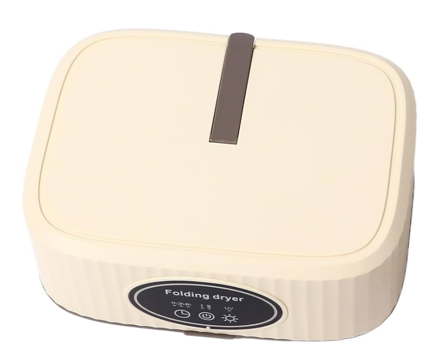 Portable Clothing Dryer, PP Portable Dryer Machine Efficient PP for RV (Beige)