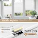LazBlinds No Tools No Drill Cordless Cellular Shades, Light Filtering Honeycomb Shades for Home, Thermal Insulation Blinds for Windows, 30" W x 64" H, White