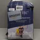 Duvet Insert Cotton Comforter Queen Size White Down Alternative Duvet Insert 100% Cotton Shell Quilted Fluffy Comforter Lightweight All Season 4 Corner Tabs Durable Breathable Noiseless