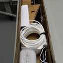 Solar Panel Cleaning Brush and Pole, 20FT Electric Cleaning Roller Brush with Telescopic Water Fed Pole, 100Mins Runtime, 2 Spin Speeds, Outdoor Window Cleaning System for Solar Panel, Window, Roof (Black)