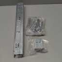 LONTAN 1 Pair Undermount Soft Close Drawer Slides 15 Inch Full Extension Drawer Glides with 3D Adjustable Lock Device and Rear Mounting Brackets,Concealed Bottom Mount Rails 100 LB Capacity