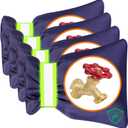 4Pack Outdoor Faucet Covers for Winter, 8.3" H x 6.7" W Outside Hose Bib Covers Protector Spigot Covers Insulated Winter Waterproof Freeze Protection Pipe Covers Socks Protector