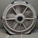 Lasko Wind Machine Fan, Air Circulator Fan with 3 Speeds, 20" Model 3300, Gray