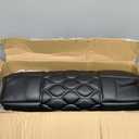 Massage-Mat, Detachable Neck Massager, Full Body Vibration Heating, Massage Pad with 10 Vibrating Motors and 9 Speed Settings for Home Office Use, Black