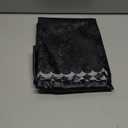 Smiry Rectangle Table Cloth, Waterproof Heavy Duty Vinyl Tablecloths, Wipeable Washable Table Cover for Kitchen and Dining Room (Black, 54" X 108")