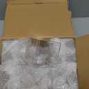 Juexica 12 Pcs Clear Acrylic Box with Lid Plastic Small Acrylic Boxes Decorative Storage Box Jewelry Display Mini Clear Container for Home Candy Pill Tiny Jewelry(Square,3.3 x 3.3 x 3.3)