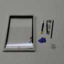 for iPad 7/8 (7th 8th Gen) Screen Replacement Digitizer Touch Glass 10.2", for 7th 8th Generation A2197 A2198 A2200 A2270 A2428 A2429 A2430, Full Repair Kit+Home Button[No TouchID Chip] (Black)