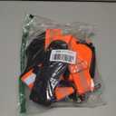Tool Belt Suspenders Reflective Safety Suspenders Construction Work Suspenders with Phone Holder(Orange)