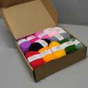 Aeelike Crochet Kit for Beginners Young and Old, First Crochet Kit for Adults Include 23pcs Crochet Hooks, 655 Yards Yarn Set for Crocheting, Instruction, Bag, Crochet Accessories and Supplies, Grey