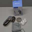 BEAUTURAL Fabric Shaver and Lint Remover, Sweater Defuzzer with 2-Speeds, 2 Replaceable Stainless Steel Blades, Battery Operated, Remove Clothes Fuzz, Lint Balls, Pills, Bobbles Gray