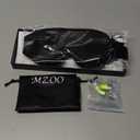 MZOO Luxury Sleep Eye Mask for Side Sleeper Men Women, Zero Eye Pressure 3D Sleeping Mask, Light Blocking Patented Design Night Blindfold, Soft Eye Shade Cover for Travel, Black