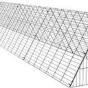 VEVOR Chicken Tunnels for Yard, Metal Poultry Playpen for Outside with Waterproof Cover & Corner Frames, 157.5 x 39.4 x 24.2 inch(LxWxH), Also Widely Used for Ducks, Rabbits, Geese Coop