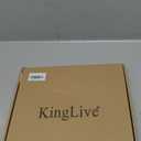 KingLive 12 Inch Kitchen Clocks Vinyl Record Clock, Creative Kitchen Home Decor, Coffee Wall Decor Theme for Restaurant Café, Gift for Women Wives(Black Coffee Cup)