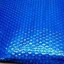 Evoio Solar Pool Cover 15 ft Round for Above Ground Inground Pools Bubble Wrap Covers for Hot Tub Spa Thermal Heating, 12 Mil Circle Blue Floating Blanket for 6-24 Foot Feet Diameter Swimming Pools