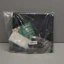 Glass Gaming Mouse Pad, Hard Mousepad for Gaming, 13.7” x 9.8” Ultra-Smooth Micro-Etched Surface Mousepad, Improved Precision & Speed, Anti-Slip Base, Black