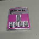 McGard 24157 Chrome Wheel Lock Set, Cone Seat, M12x1.5 Thread, 13/16 Key Hex