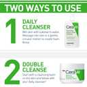 CeraVe Hydrating Cream To Foam Cleanser, Makeup Remover Face Wash For Dry Skin, Foaming Facial Cleanser With Hyaluronic Acid, Normal To Dry Skin, Fragrance Free & Non Comedogenic, 19 Fluid Ounce