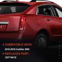 Tail Light Assembly Compatible with 2010-2016 Cadillac SRX Right Passenger Side Taillight Replace 22774015