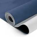 Suede Fabric 160G Headliner Fabric 59.84"L x 59.84"W Interior Trim DIY Roof Repair Replacement Foam Backing for Car RV SUV Automotive Blue 1 Pcs