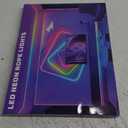 20Ft Led Rope Lights, Flexible Neon Lights Control with App/Remote, Multiple Modes, IP65 Outdoor RGB Waterproof, Music Sync Gaming Light Strip for Bedroom Decor