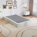 OSASET Twin XL Box Spring, 9 Inch Metal Twin XL Box Spring Only, Heavy Duty Metal Frame Mattress Foundation Support for 3500lbs, Easy Assembly, Noise Free, Non Slip
