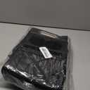 Car Center Console Armrest Pillow, Memory Foam Leather 4 in 1 Vehicle Arm Rest Cover with Tissue Box 2 Side Storage Bag Cup & Phone Holder, Auto Armrest Cushion, Universal Fit (Black)