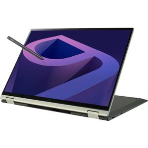 LG gram Laptop 16T90Q 2-in-1 16" Touchscreen, Intel Evo 12th Gen Core i5, 16GB RAM, 512GB SSD, Windows 11, Green