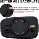 Passenger Side Mirror Replacement for 2003 2004 2005 2006 2007 Honda Accord Mirrors Glass - Convex Mirror Glass, Right Side Rear View Mirrors