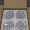 Beer Glasses Set of 4, 16 OZ Classic Craft Goblet Glasses, Premium Tumbler Set, Pub, Unique Design Beer Glasses, Dishwasher Safe