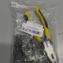 300 Pcs Wire Cage Clips and Hog Ring Pliers Kit - Heavy Duty Metal Snap Ring Pliers for Rabbit Chicken Bird Dog Cat Pigeon Wire Cage Installation