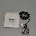 AGVEE 5ft USB to DC 5V Power Cord 5521(5.5x2.1mm) | Braided Nylon & Aluminum Shell | 6pcs DC Adapter Tips | Fast & Durable Charging for CCTV Cameras, Routers, LED Strips, Dark Gray