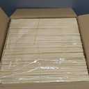 Paint Stir Sticks-Rewiss Bulk 100 PCS 14in Length Bamboo Craft Sticks Natural Color Paint Stir Sticks