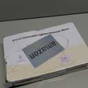 Lighted Makeup Mirror, 3000 mAh Rechargeable Double Sided Magnifying Vanity Mirror with 3 Colors, 1x/ 10x, 360° Rotation , Brightness Adjustable Magnification Cosmetic Light up Mirror, Women Gift