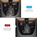 INTGET Gear Panel Cover for 2020-2022 2023 2024 2025 Subaru Outback Accessories Subaru Legacy Accessories Center Console Gear Frame Cover Interior Decoration for Outback/Leagcy Accessories 2020-2025