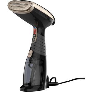 Conair Handheld Garment Steamer for Clothes, Turbo ExtremeSteam 1875W, Portable Handheld Design, Strong Penetrating Steam -  Black (GS59B)