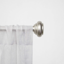 Round Cap 3/4 Matte Nickel Length/Longer: 66"-120"