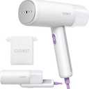 CLEVAST Travel Steamer for Clothes - Portable Handheld Garment Steamer for Clothing, Small Foldable Travel Size Fabric Wrinkle Remover, 30-Second Fast Heat Up, 1000W Powerful Steam Output, 120V Only