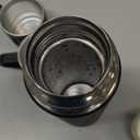 Stainless Steel Thermo 500ml/16.9oz Vacuum Insulated Bottle with Cup for Coffee Hot drink and Cold drink water flask.(Black,Set)