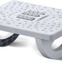 Office Foot Stool,Swingable,Foot Massage Footrest for Work Study School Living Room (Grey)