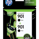 CZ075FN | HP 901 | Original HP Ink Cartridge 2-Pack - Black