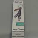 ZGear Multi-Tip Key Chain Braided Flat Charge Cable.