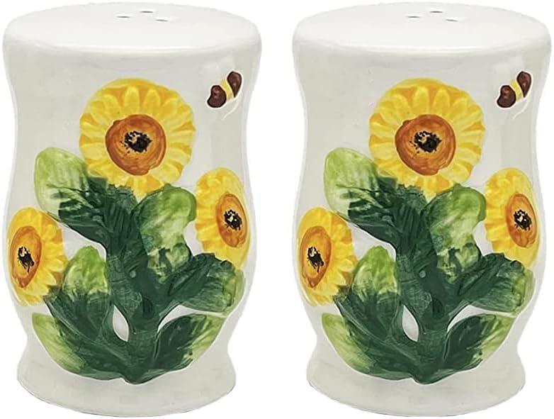 ACK 3D Sunflower Salt and Pepper Shakers, Kitchen Décor