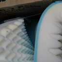 Bedsure ComfyFleece Orthopedic Waterproof Dog Sofa Bed with Corduroy Removable Cover, Brown, Medium 