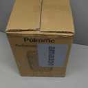 Pukomc Smart Sensor Wastebasket, Convenient and Hygienic Easy to Use, Technology Sensor Waterproof Wastebasket Plastic Trash can for Kitchen, Bathroom, Bedroom, Living Room, Office and Outdoor (1 Pack, white)