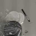 Nessus Reusable Kit for Nespresso Pods Vertuo, Reuse Old Coffee Pods for Nespresso Vertuo: 100 Pcs Aluminum Foil Seal Lid, Holder, Brush, Refillable Vertuo Plus Next Capsule Machine(No Pods Come) (Black)