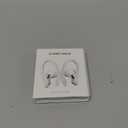 2 Pairs AirPods Ear Hooks for AirPods Pro 2, Pro, 4, 3, 2 & 1 - Upgraded Anti Slip Sports Clip Hooks - White