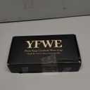 YFWE Clip and Go Strap for Phone with Wallet Crossbody, Adjustable Phone Lanyard with Detachable RFID Wristlet Wallet, Black (L)