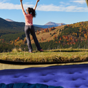 Air Mattress Twin with Built in Pump, 18'' X-Long Twin Luxury Comfort Raised Inflatable Mattress, Upgraded 3Min Fast Blow Up Mattress with Dual Air Chamber, Air Bed for Home, Guests & Camping