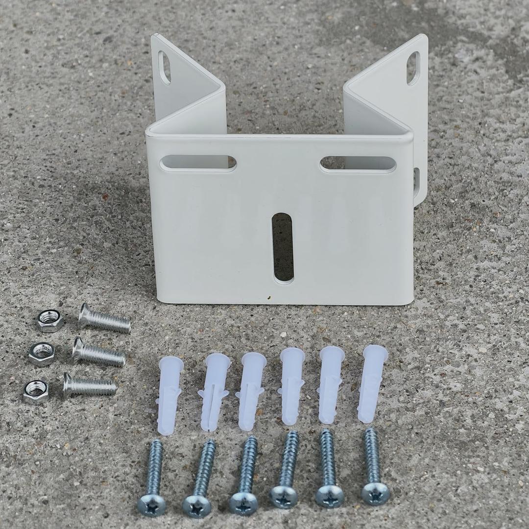 Exterior Outside Wall Corner Mount Metal Bracket Right Angle CCTV Surveillance Camera Holder Adapter